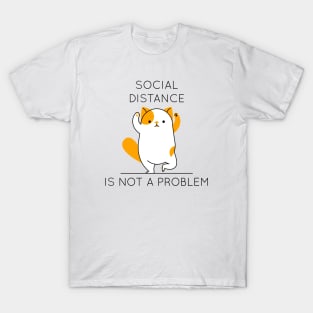 Social distance is not a problem T-Shirt